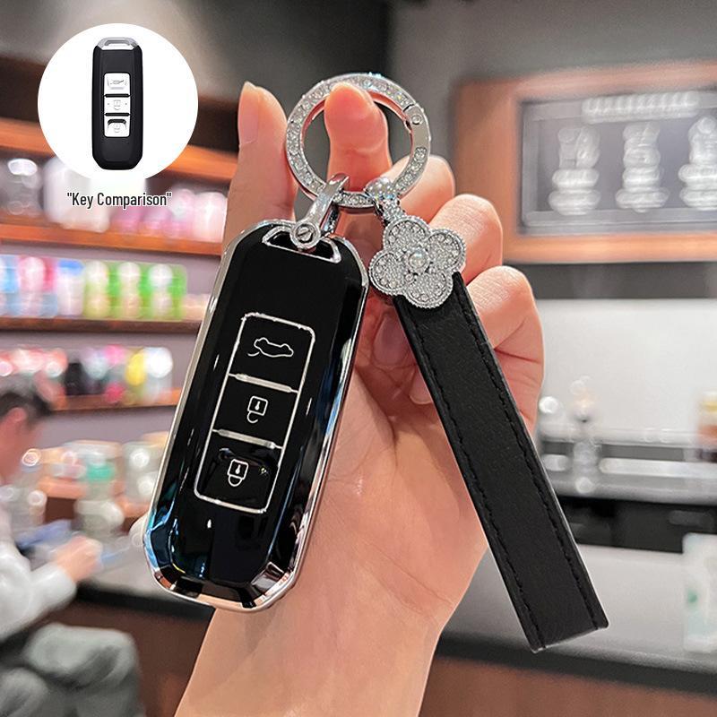 Baojun 560/530/510/730/310w/E100/E200 Car Key Cover - Protective Case with Buckle for Men & Women