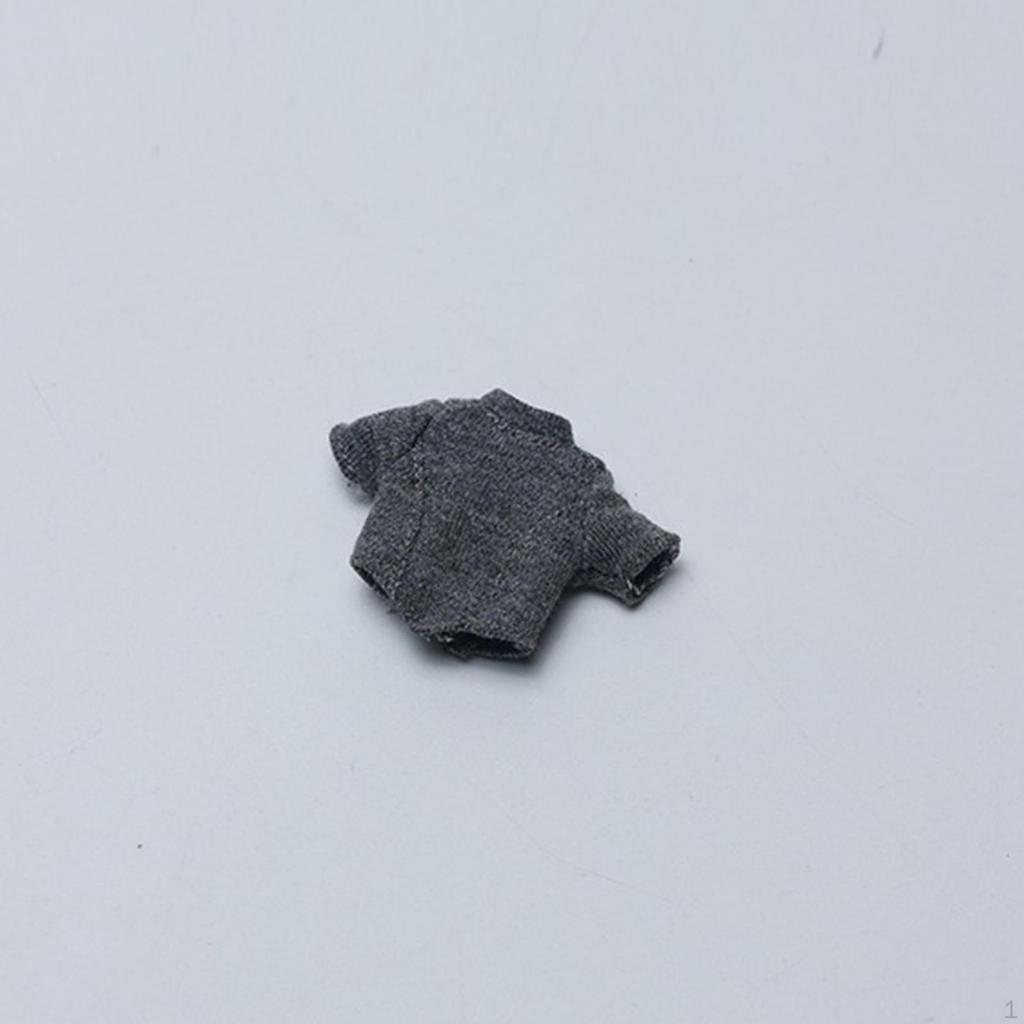 -Shirt Top for Female Dolls, Short Articulated Figures, Made of Quality Material, Suitable