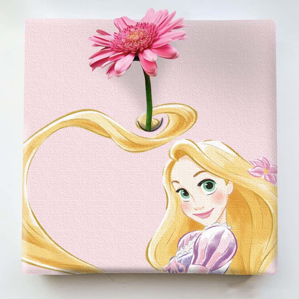 Lib Art Deli Rapunzel Poster 20cm X Disney Made In Lightweight Panel, 20cm, Princess, Japan, Fabric, IKE-DSNY-2106-29