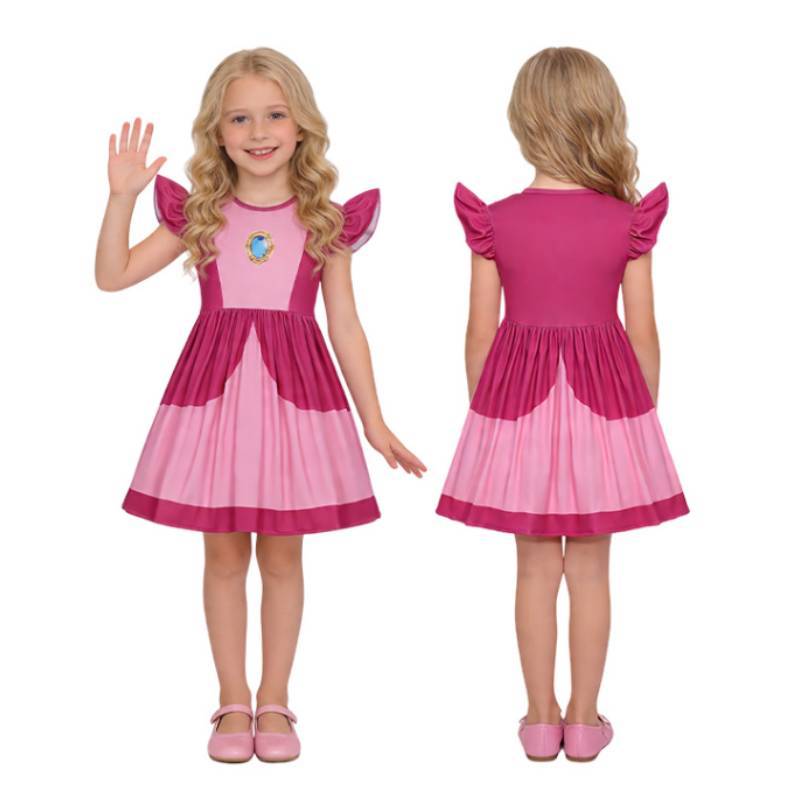 Super Mario Bros Princess Peach Daisy Rosalina Cosplay Costume For Events
