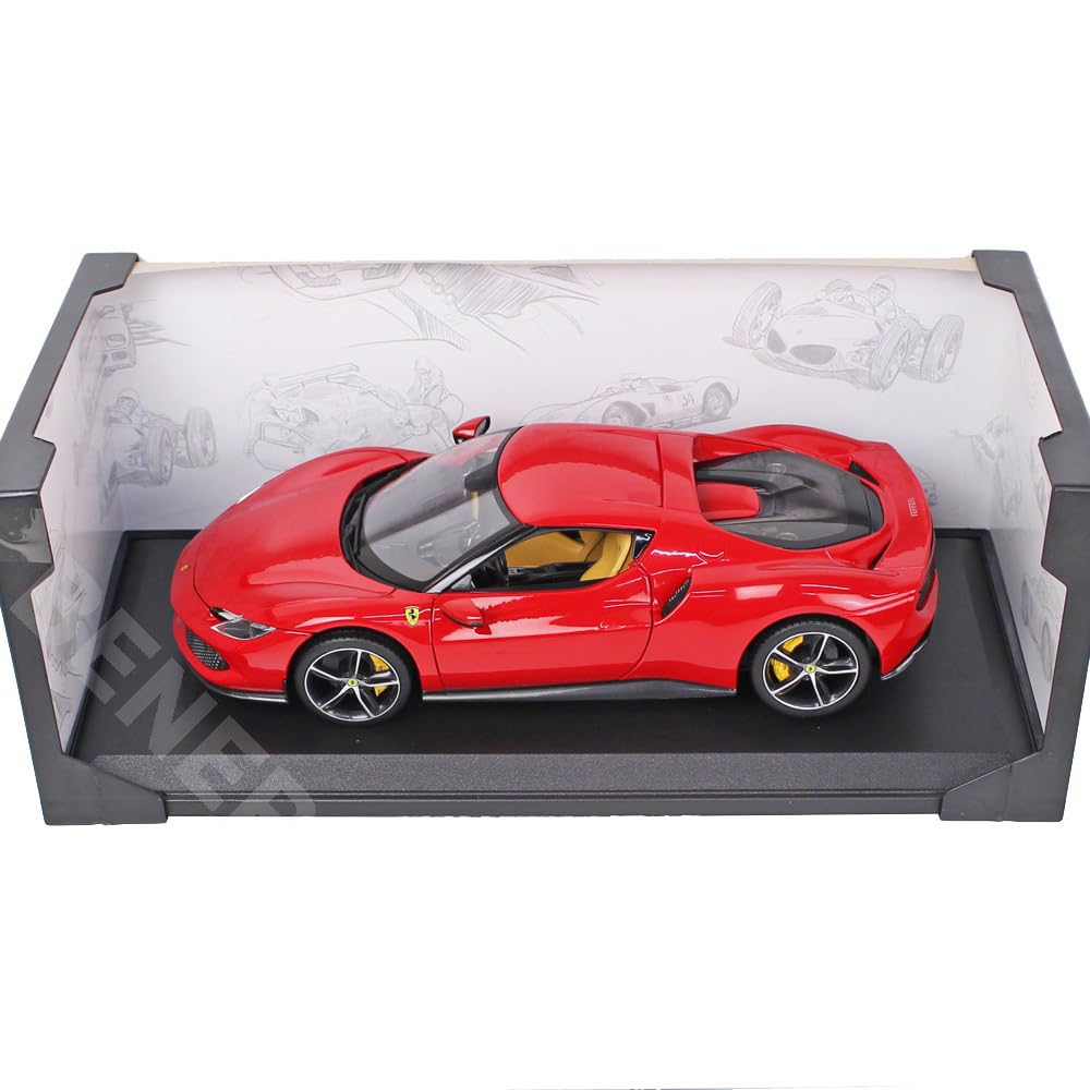 

Kyosyo Bburago Ferrari 296 GTB Red Готовий продукт 1/18