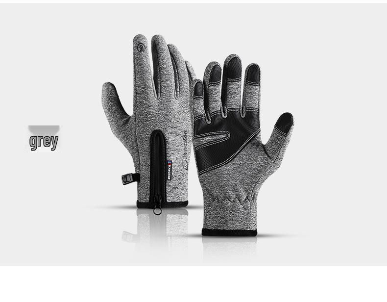 Touchscreen Winter Sports Waterproof Fleece Gloves for Men & Women