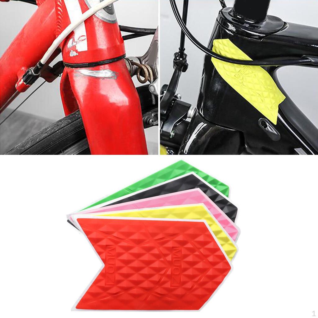 5pcs Bike Sticker Anti Scratch Tape Decal Chain Protective for Bicycle