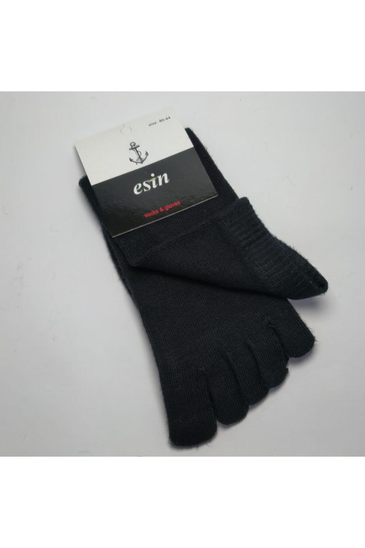 

Erkek Viskon, Dikişsiz, Parmaklı Çorap. Koku Ve Mantar Önler 180 Siyah One Size чорний