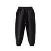 Children's Cotton Joggers & T-Shirt Set - Solid Color Uniform for Boys