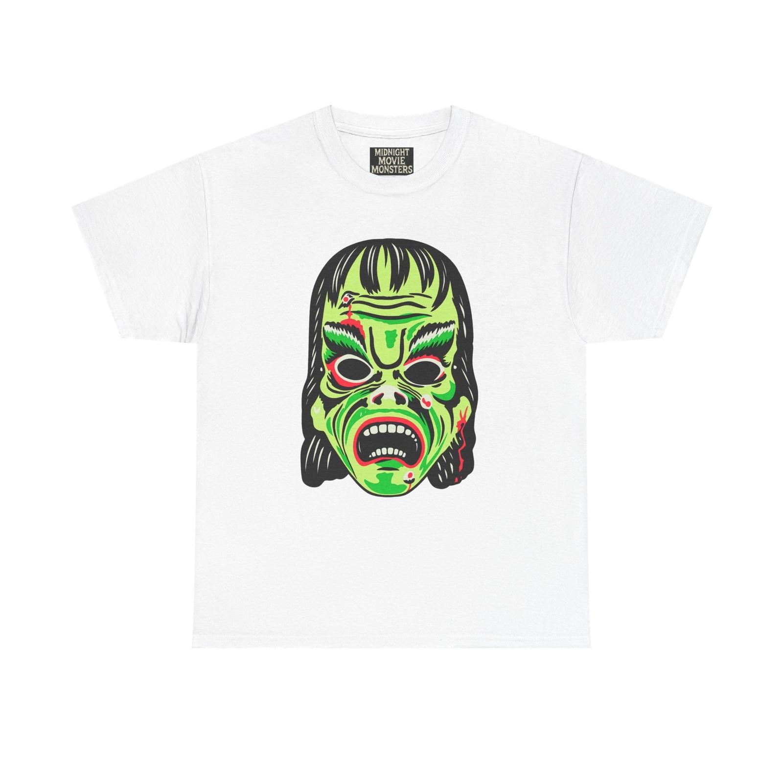 Vintage Halloween Monster Mask Unisex Heavy Cotton T Phantom of the Opera Shirt S разноцветный