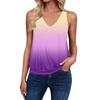 Tank Tops For Women Loose Fit Sleeveless V Neck Retro Printed T-Shirt Ladies Casual Summer Blouses Tank Tops for Women