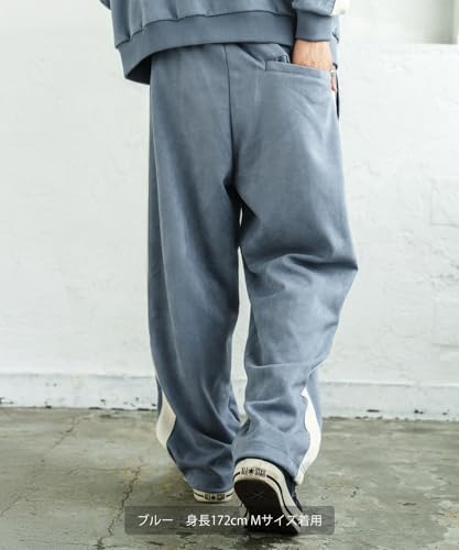 [IMPROVES] [SIDEWAYSTANCE] Suede Punch Track Pants