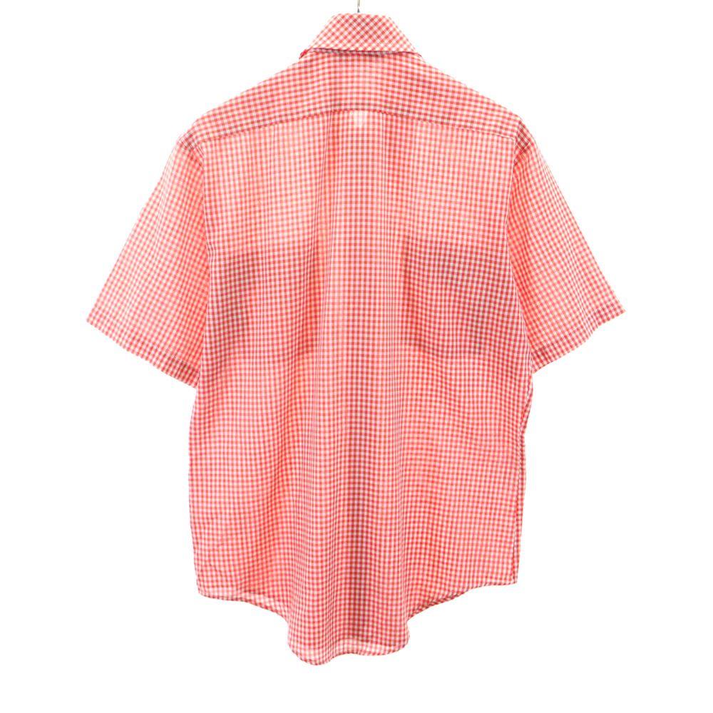 Esprit by CAMPUS 70s Made In USA Vintage Gingham Check Pattern Short Sleeve Shirt Men's Used