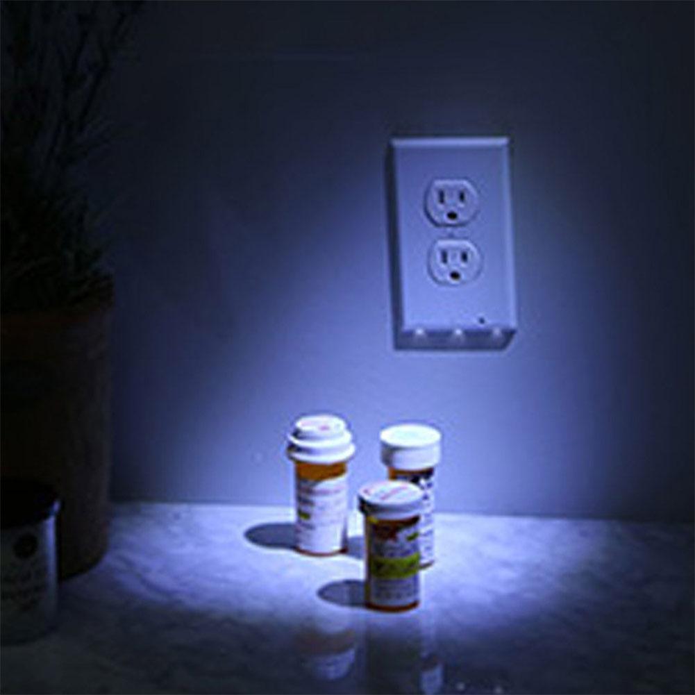 36V Plastic Switch Socket Plug And Play Night Lighting Night Light LED Sensor Light