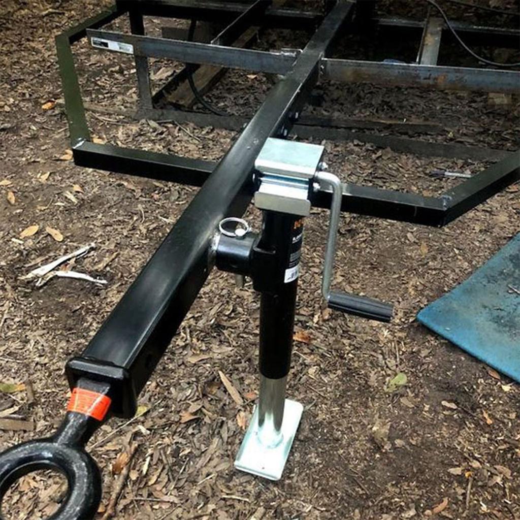 Sidovindsvagnsvinsch 5000 lb lastkapacitet Robust pålitlig höghållfast vagnsvinsch för husbilsvagn