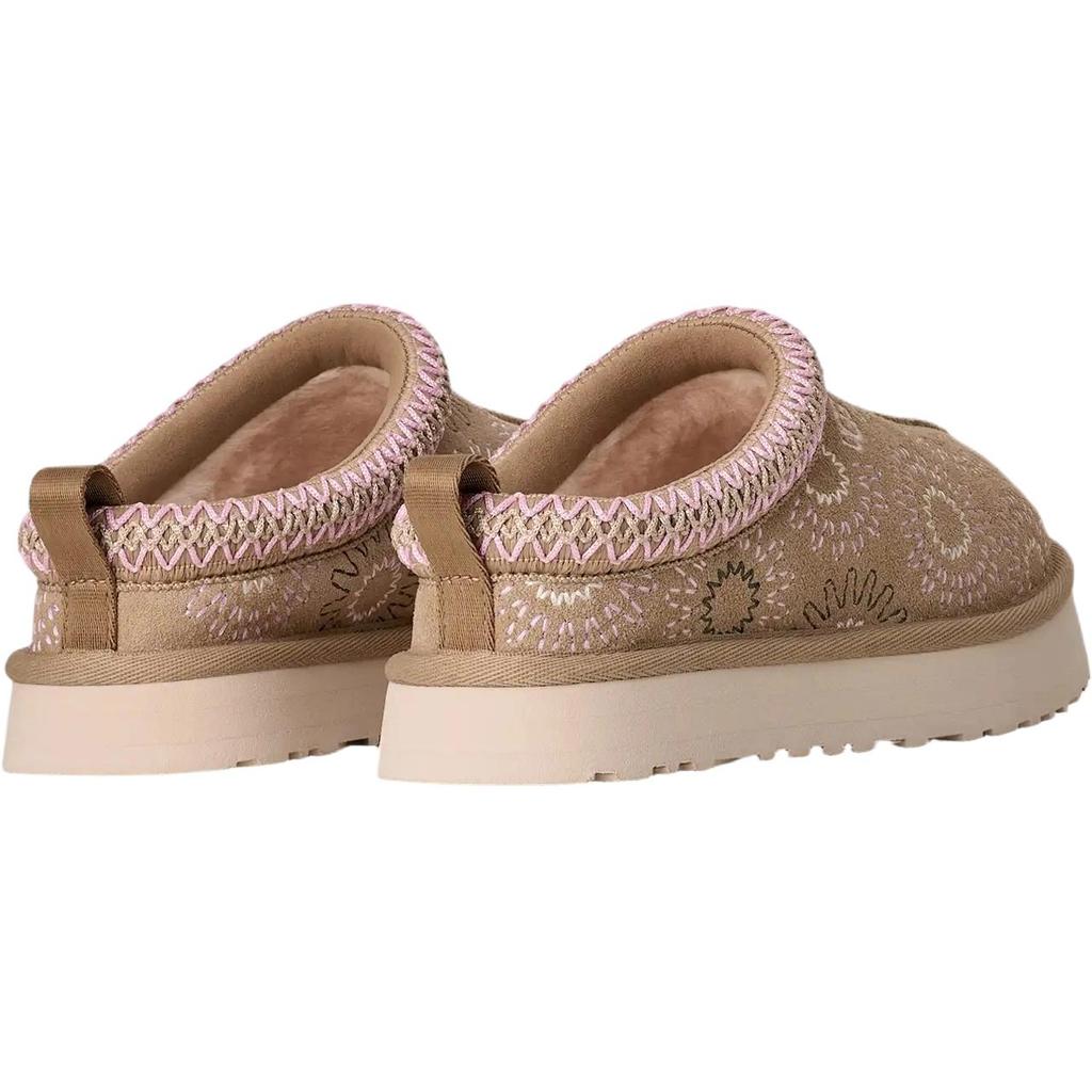 UGG Kids Tazz Sun Stitch Comfortable Versatile Outdoor Slippers Kids slippers Light-Khaki 1175210K-MDSD