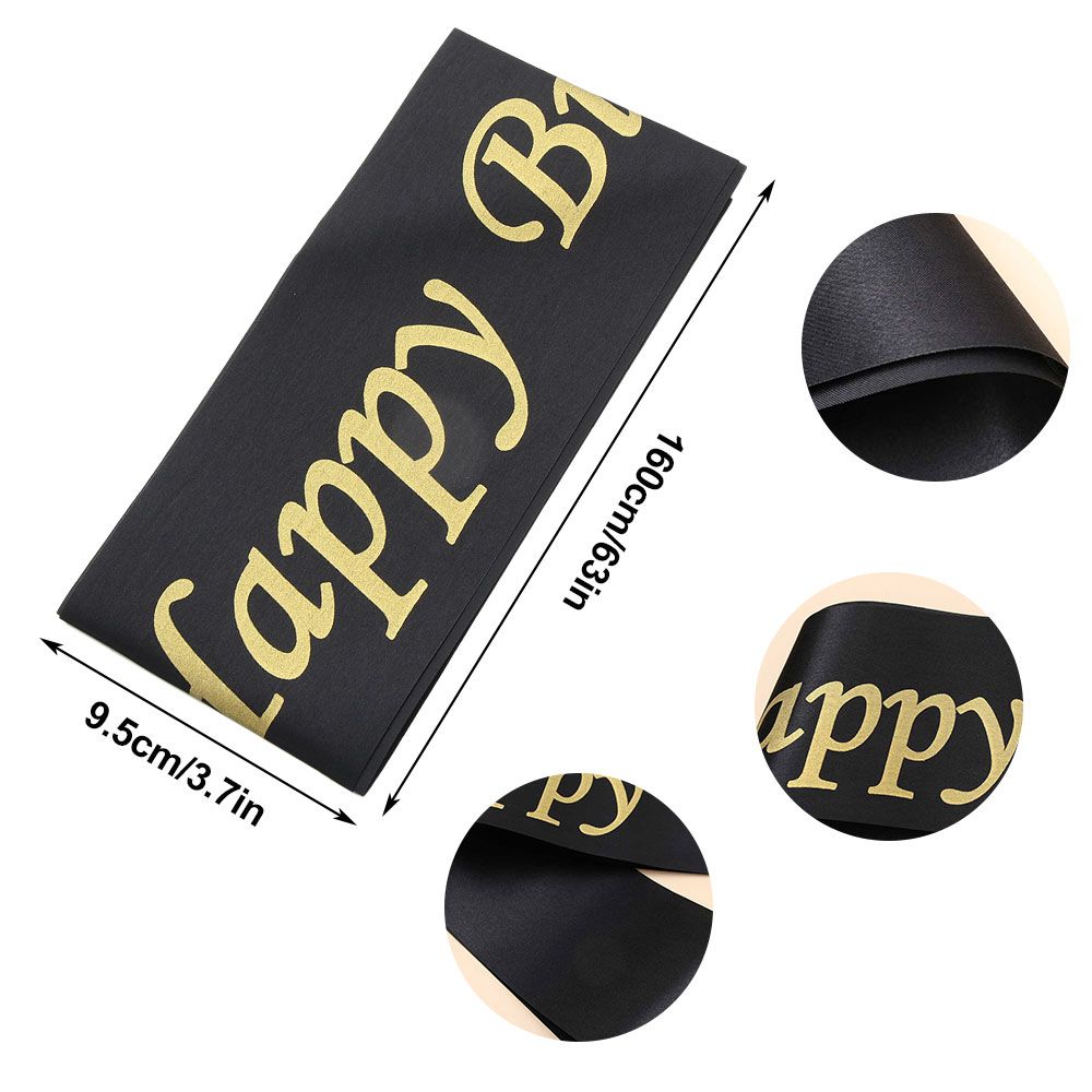 for girls Gifts Birthday party Party Decoration Party Favors Happy Birthday Sash Etiquette belt