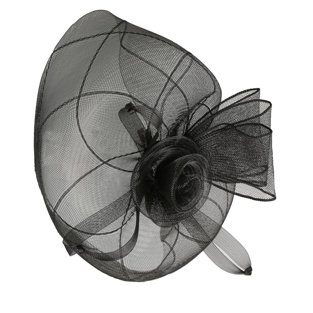 Vintage Hairband Hair Ornament Flower Hairband With Clip For Costume Parties Teaparty Cocktail Event Photography Wear