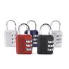 3 Digit Small Resettable Combination Padlock Luggage Case Box Lock Coded Lock School Gym Locker Suitcase Gate Pad Lock Us213