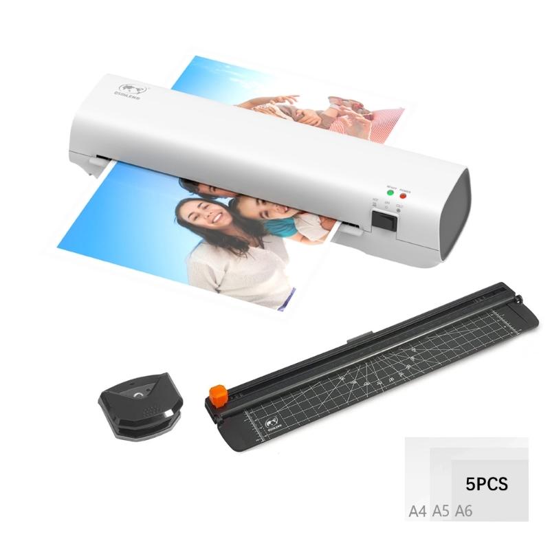 Laminating Machine 9inch Thermal Laminator Machine Desktop Hot And Cold Lamination Include Trimmer Rounder Tools