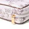 Francfranc Classic Flower Hanging Pouch, Large, Light Pink, Water-Repellent, Travel