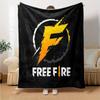 Free Fire Flannel Blanket, High quality Comfortable for All Seasons, Home Decor, Warmth and Comfort