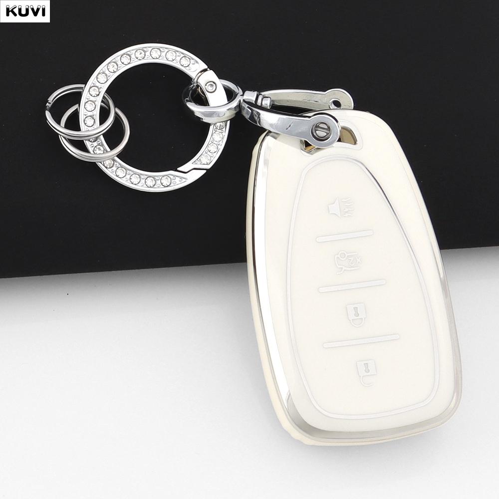 4 5 Buttons Tpu Car Key Case Cover For Chevrolet Chevy Malibu Camaro Cruze Traverse Spark Equinox Sonic Volt Bolt Accessories