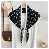 Classic Polka Dot Triangle Scarf Women Spring Summer Versatile Decorative Fashion Scarf