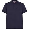 Polo Shirt With Collar Business Casual Sports Knit Short Sleeve Men Tops Legendary-Blue F51M411104ANV