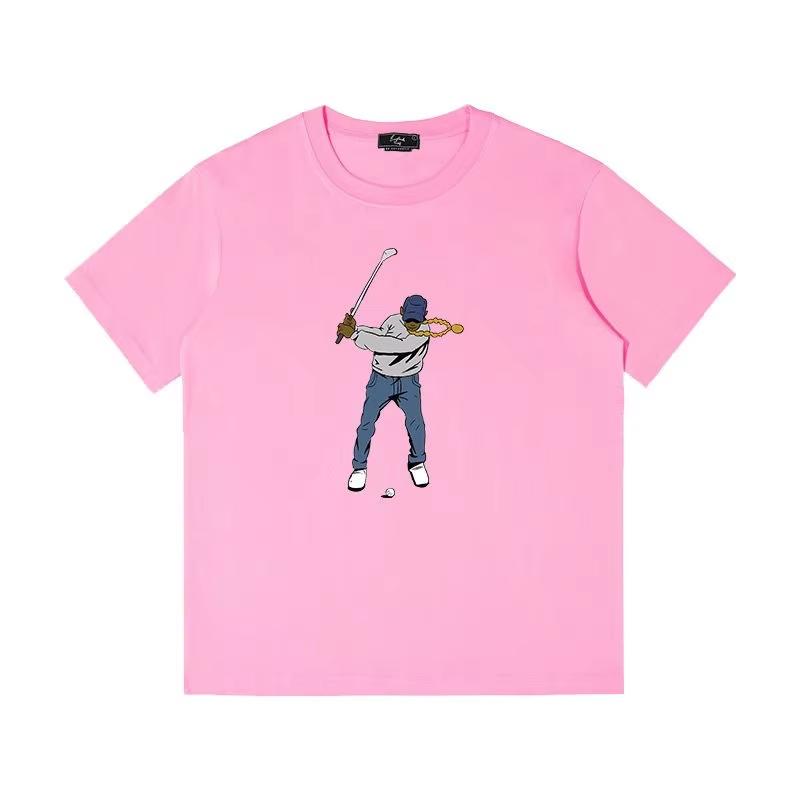 High Quality Eastside Golf Summer Korean Golf Short Sleeve Breathable Sport Print Crew Neck T-Shirt