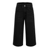 Women's Casual, Stylish, Loose-fitting, Wide-leg, Multi-pocket Denim  Pants