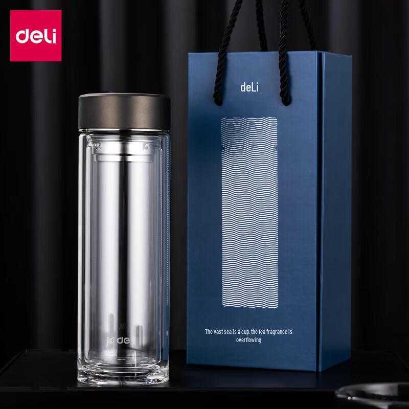 Deli Double-Wall Glass Cup Gift Set