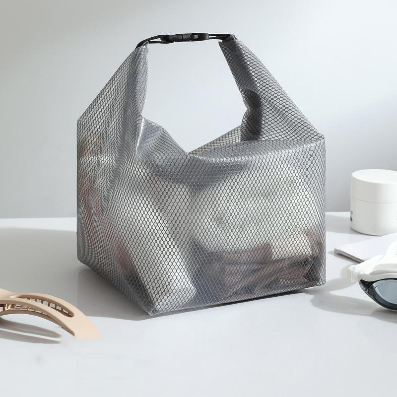 New Water-proof Cosmetics Bag Fashion Travel Large Capacity Toiletries Pouch Portable Swimsuit /make Up Storage Bag