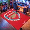 Arsenal logo Carpet Rug for Living Room Bedroom Home Sofa Decoration,Kids play Nonslip Floor Mat