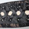 1 par Halloween Retro Lange hansker for kvinner Blonde Korsett Arm Albue Fingerløs hanske Svart