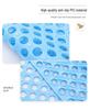 Non-Slip PVC Bathroom Shower Mat - Anti-Fall Toilet and Bath Floor Mat