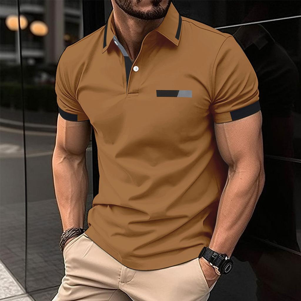 Essential! Slim fit short-sleeve polo shirt, stylish design for daily wear.