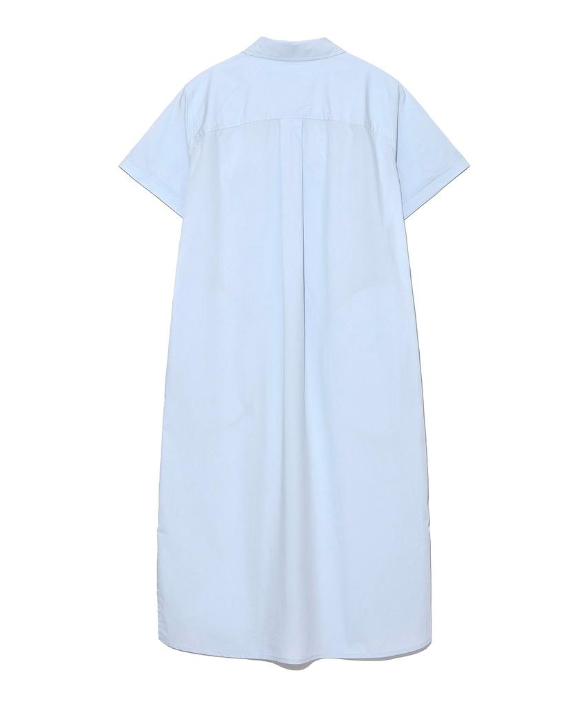 LEE Women Oversized Shirt Midi Dress Light Blue