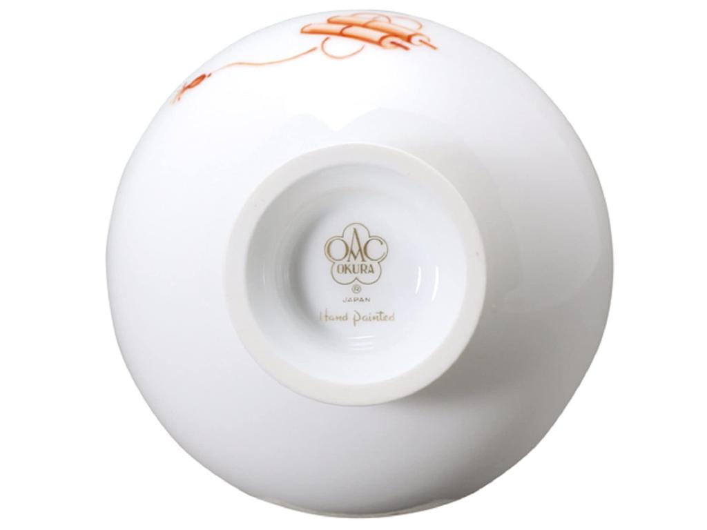 Okura Touen [Hand-painted] Treasure Collection "Takaramaki" Sake Cup, Approx. 65cc, Made in Japan, 68CCN/C302