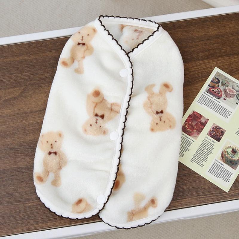 Fashion Dog Clothes for Small Dogs Winter Warm Pet Dog Vest Coat Cute Soft Puppy Sweater Pet Cat Jacket Coat Chihuahua Clothes
