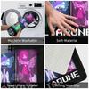 Lancer Deltarune Game Door Floor Kitchen Bath Mat Anti-Slip Indoor  Doormat Bedroom Balcony Entrance Rug Carpet Footpad