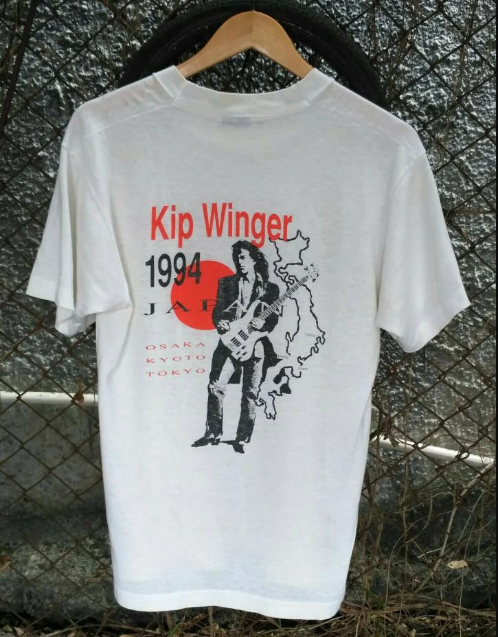 

Vintage 1994 Ibanez Kip Winger Japan Tour T-shirt size S-4XL L