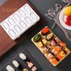 Onigiri-Sushi-Form, Nigiri-Bento-Reisbällchen-Maker, 10-in-1, Mini-Form für japanische Küche, Sushi-Herstellungswerkzeug für die Familie