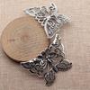 Vintage Charm Butterfly Pendant Alloy Charms For Insect Theme DIY Bracelet Necklace Jewelry Making Supplies For