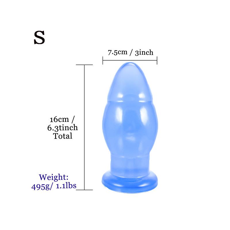 MoDi Huge Anal Plug Large ButtPlug Anal Ass Plug Masturbator Anal Beads Vaginal Stimulation Dilator Sex Toys For Woman Men