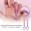1/20/40Pcs Nail Clip Set Oil Polish Spill Proof Mixed Color Nail Art Coloring Protection Clips Manicure Tools To Prevent Leakage Off
