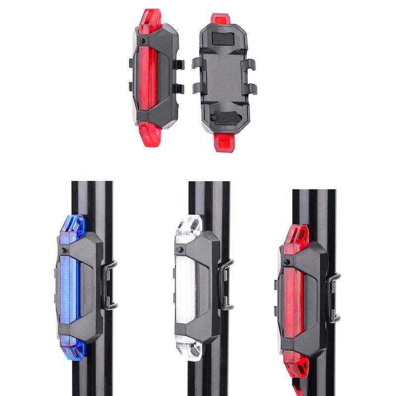 Usb Rechargeable Bike Tail Light Night Riding Safety Warning Light 918 Tail Light Led Bike Light Riding Equipment