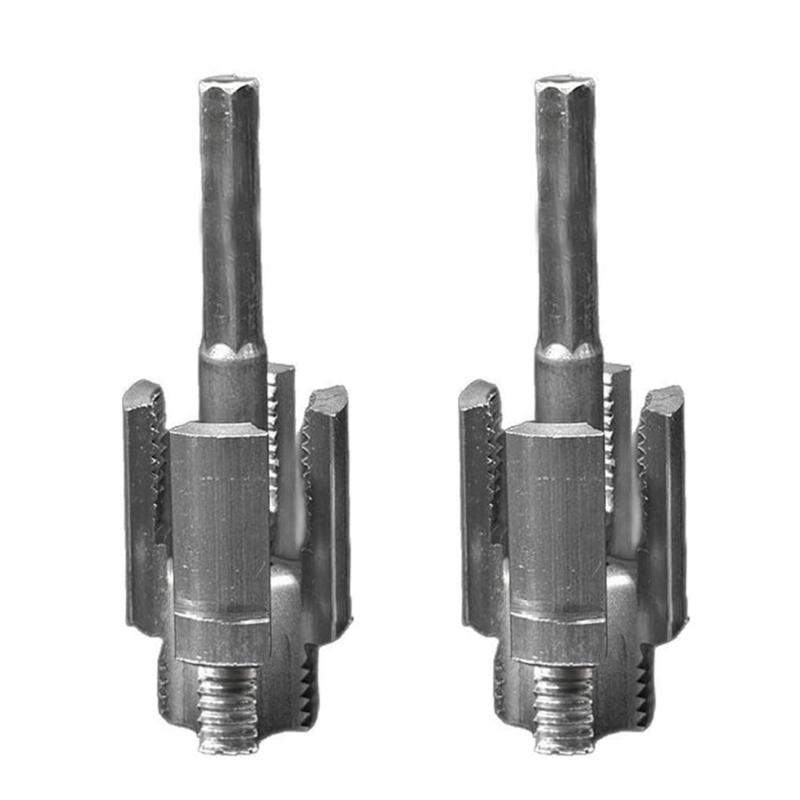 Set of 2 Double Function Internal & External Pipe Threading Tool Carbon Steel For Precise Professional & DIY Projects