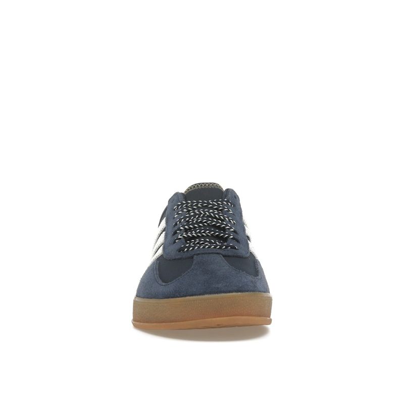 Adidas CLOT X Gazelle Indoor Collegiate Navy Off White Unisex Sneakers Blue Gum IH3725