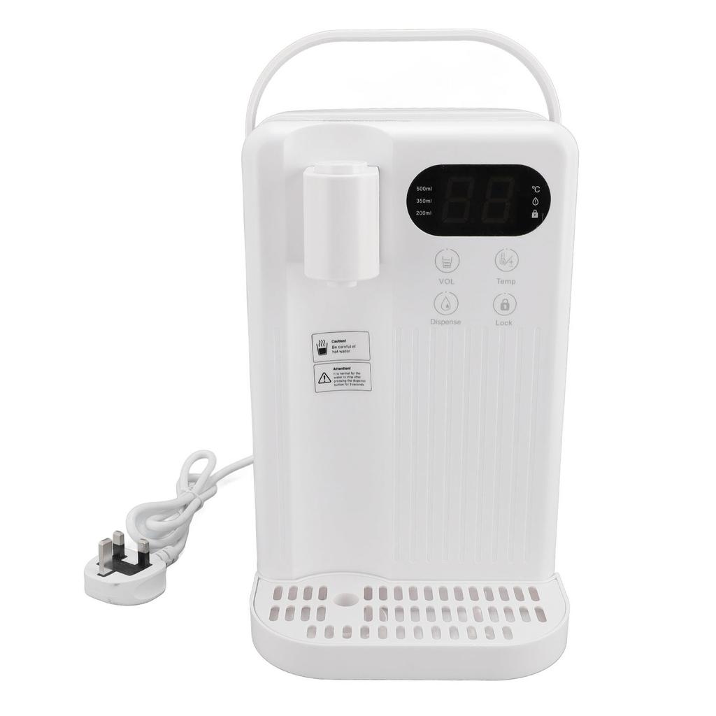 Instant Hot Water Dispenser with Child Lock Adjustable 12 Temperature Fast Heating Antislip Water