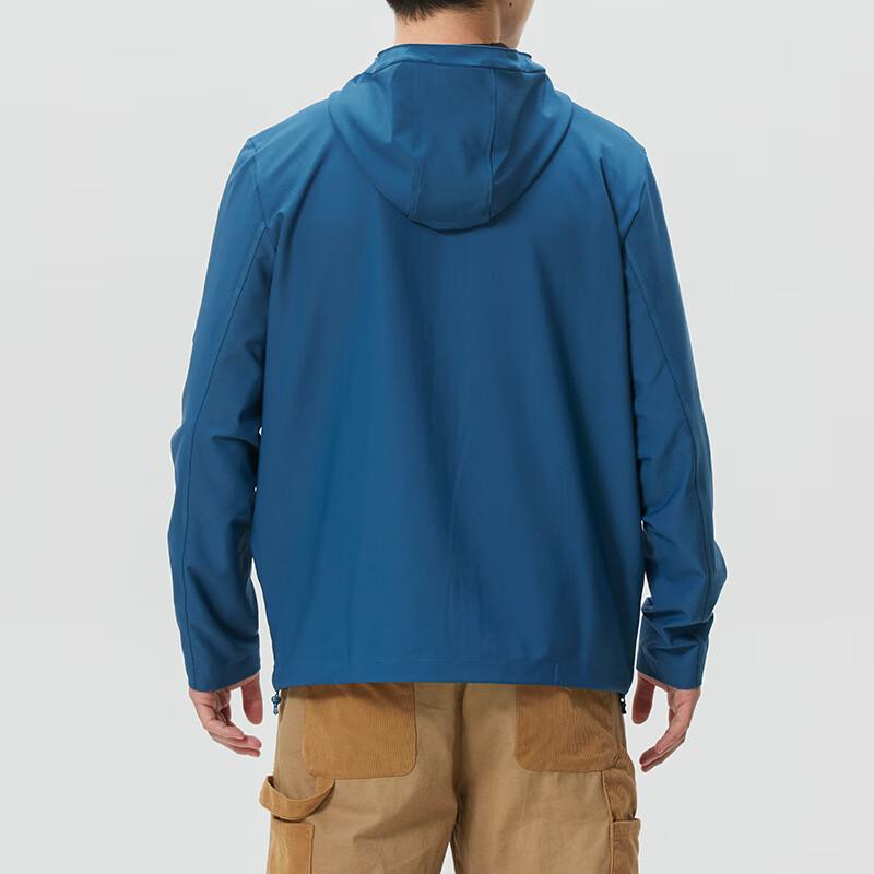 Under Armour Windproof Sports Training Fashion Woven Hooded Jacket Men jackets 6014621-498