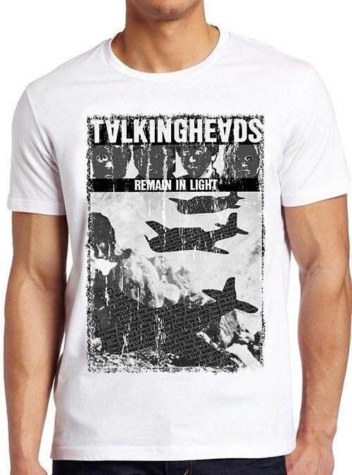 Talking Heads Remain In Light Punk Rock Poster Music Gift Tee T Shirt 7282 XXXXL