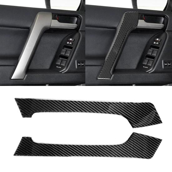 

4 шт. наклейки на внутреннюю ручку двери автомобиля для Toyota Land Cruiser Prado