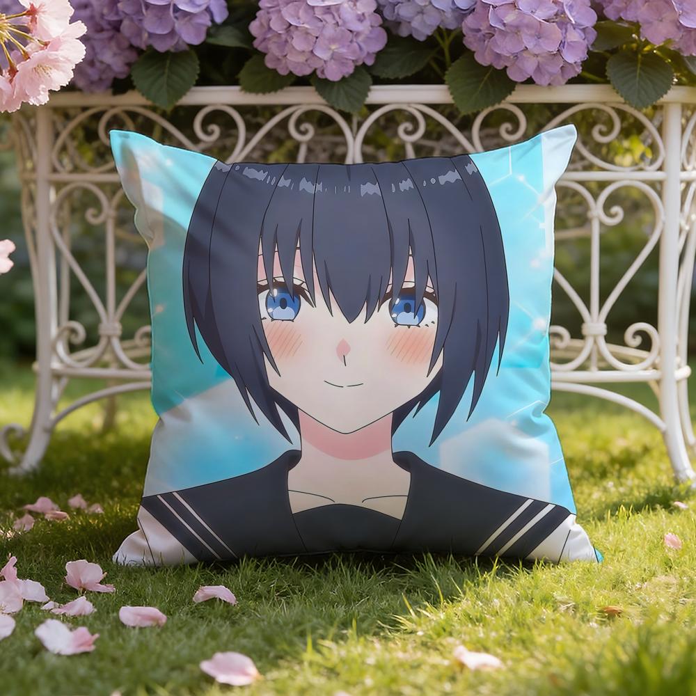 2.5 Dimensional Seduction Anime Cushion Cover Home & Car Dual-Scene Pillow Cover: Reversible for Premium Comfort